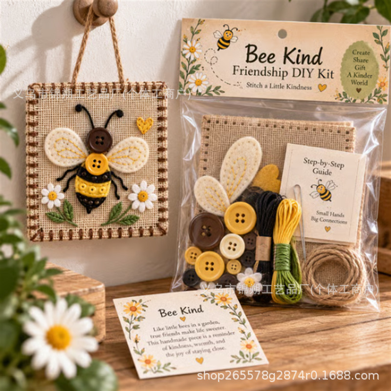 Leuke draagbare DIY knoopvrien - Art Craft Kit recensie en prijs