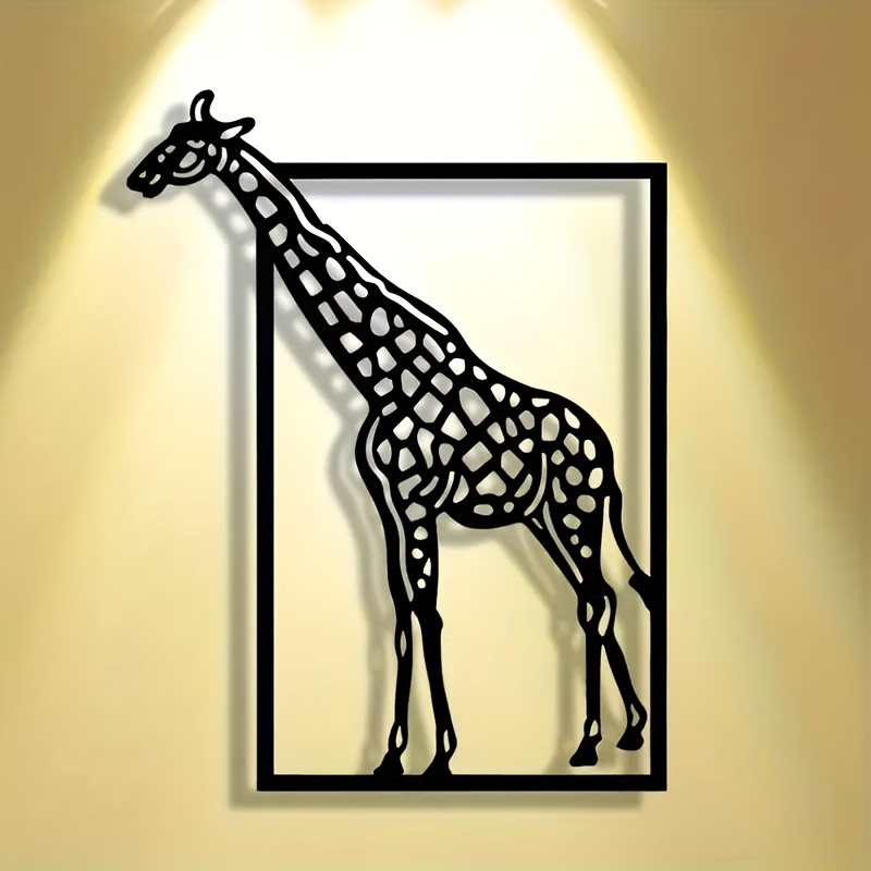 Abstracte giraffe metalen wand - Art Craft Bar recensie en prijs
