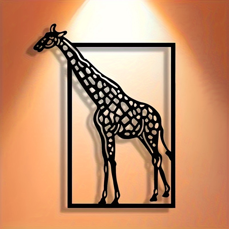 Abstracte giraffe metalen wand - Art Craft Bar recensie en prijs