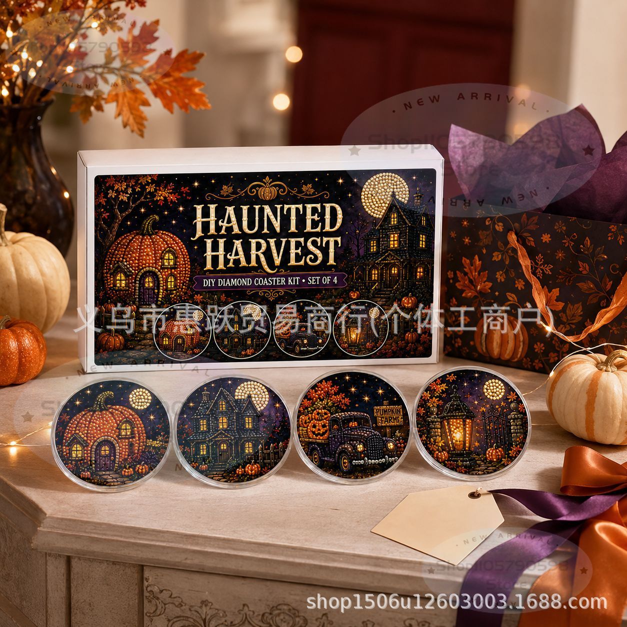Halloween knutselavond diamant - Art Craft Kit recensie en prijs