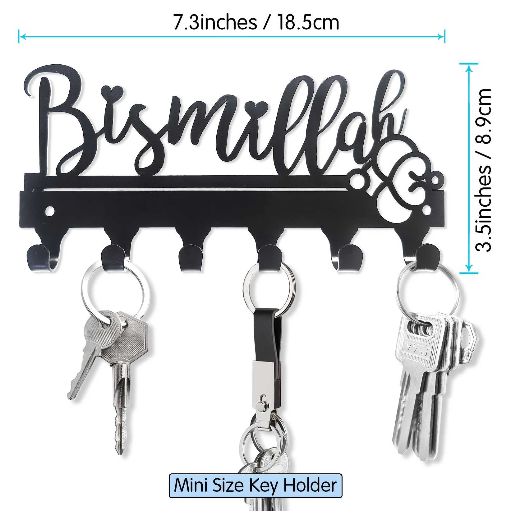 CIFBUY Bismillah metalen wandd - Art Craft Bar recensie en prijs