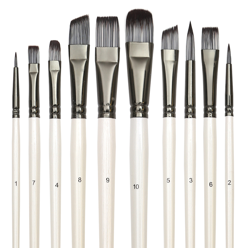 10-delige penselenset voor kun - Gouache Paint Set recensie en prijs