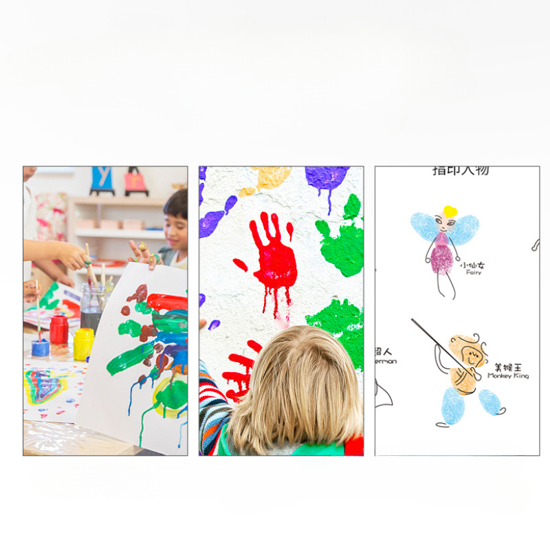 12 Kleur Vingerverf Kinderen K - Gouache Paint Set recensie en prijs