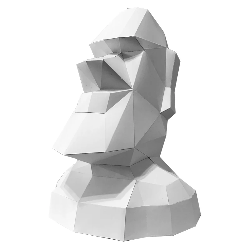 Groot Formaat Paaseiland Moai  - Art Craft Cardboard recensie en prijs