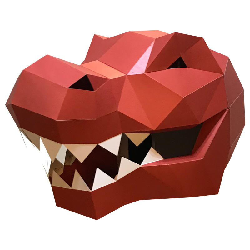 Tyrannosaurus Rex Dier Masker  - Art Craft Cardboard recensie en prijs