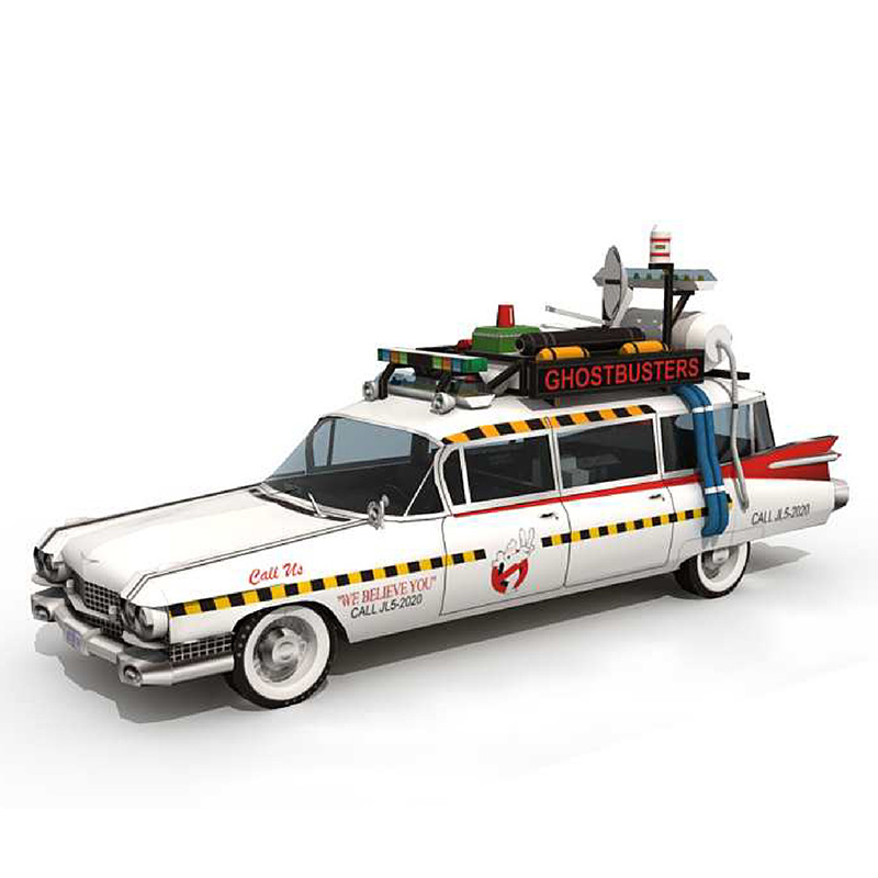 Ghostbusters Auto Ecto-1A 1:20 - Art Craft Cardboard recensie en prijs