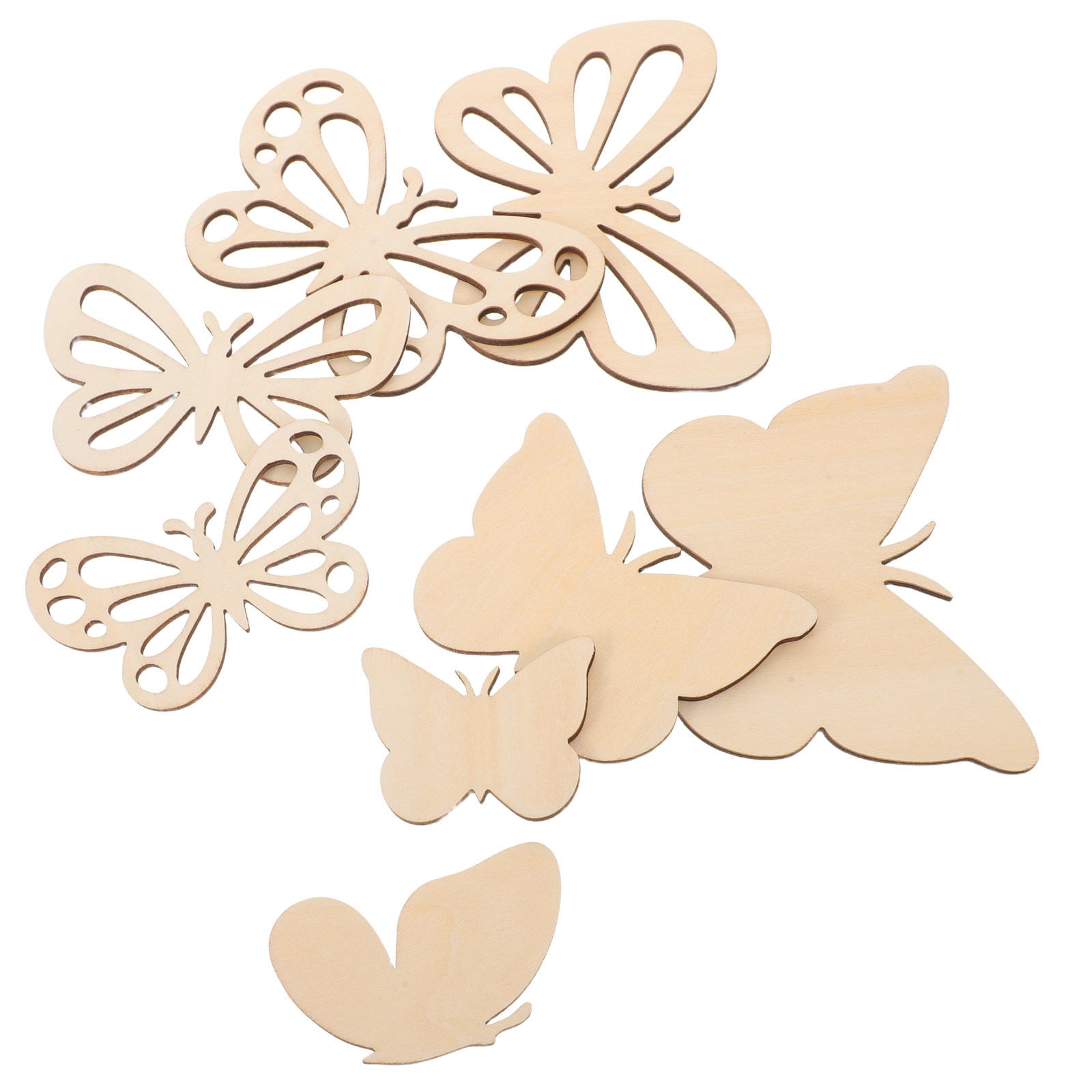 16 stuks onafgewerkte houten v - Art And Craft For Nursery recensie en prijs