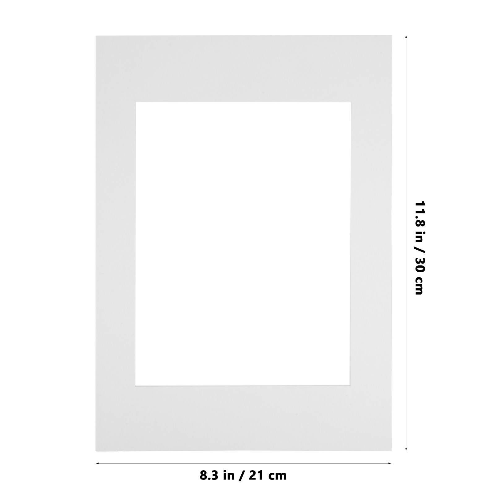 10 stuks witte kartonnen matje - Art Craft Cardboard recensie en prijs