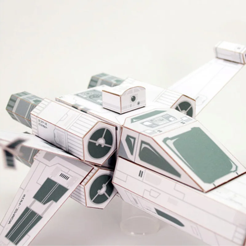 X-WING Fighter Wit Papier Mode - Art Craft Cardboard recensie en prijs