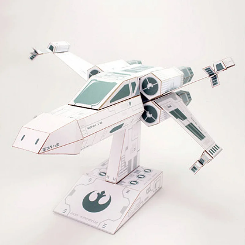 X-WING Fighter Wit Papier Mode - Art Craft Cardboard recensie en prijs